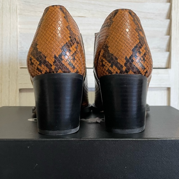 New Coach Perri Snake Print Bootie - Picture 4 of 8